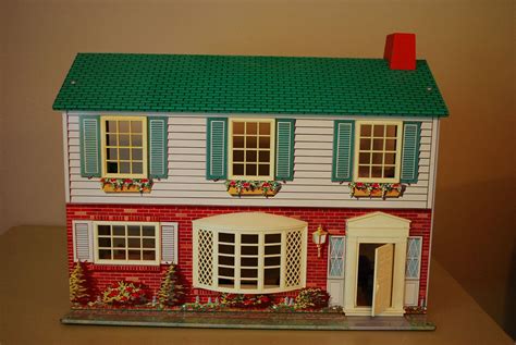 vintage doll houses metal|doll houses from the 1960s.